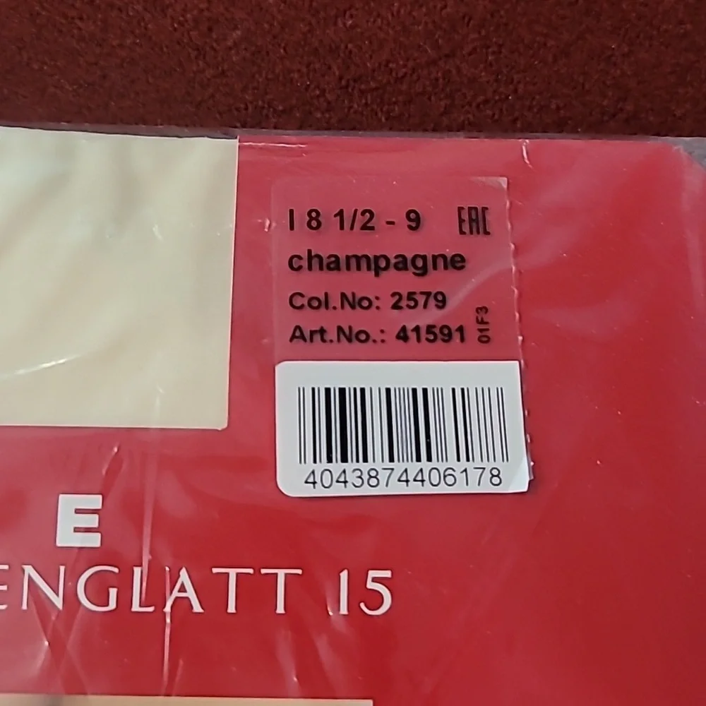 FALKE Seidenglatt 25 Tigh Hight Stay-up Champaign Color New